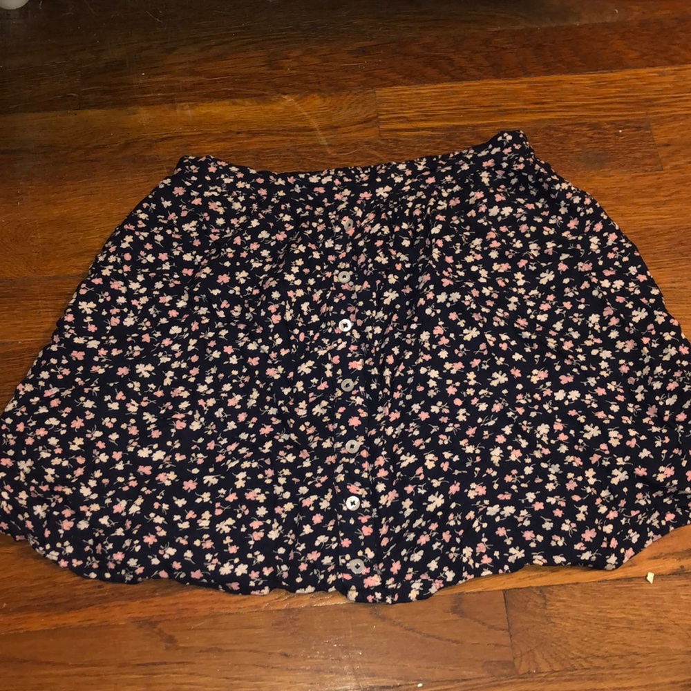 Hollister Co. Floral Skirt